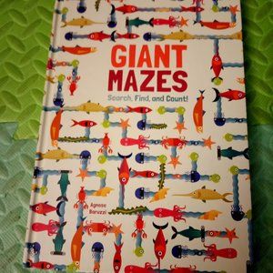 Giant Maze Book Hard cover